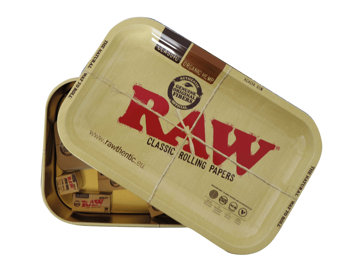 RAW Tin Box with Rolling Tray kaufen | GLAZED®