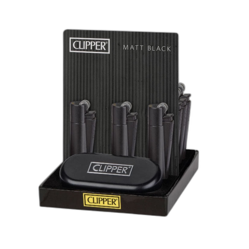 CLIPPER® Feuerzeug Matt Black kaufen | GLAZED®