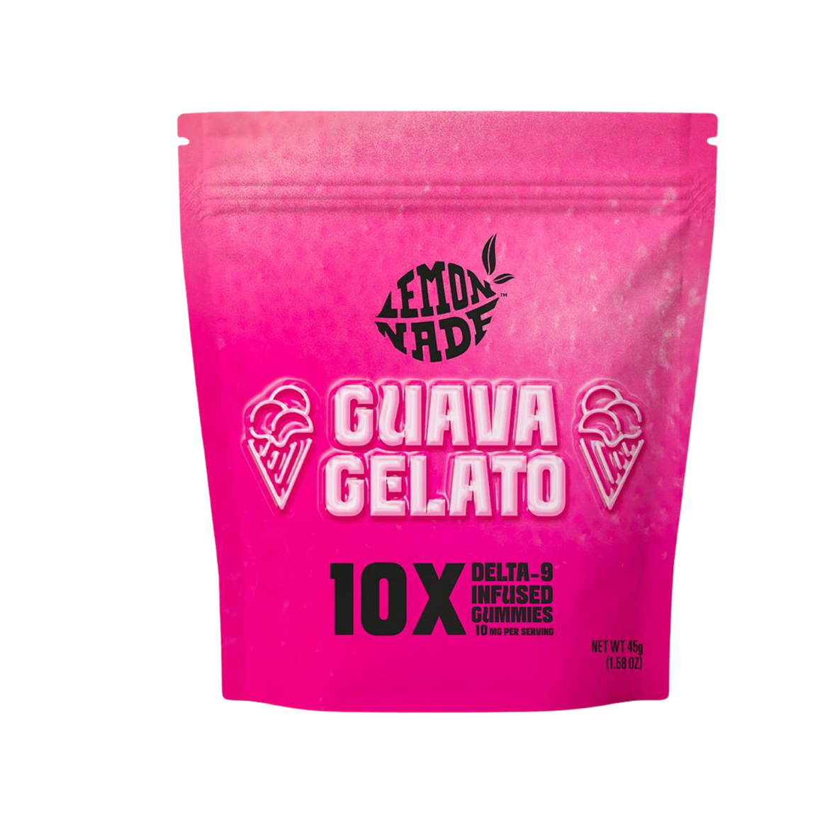 LEMONADE Guava Gelato Delta-9 Gummies
