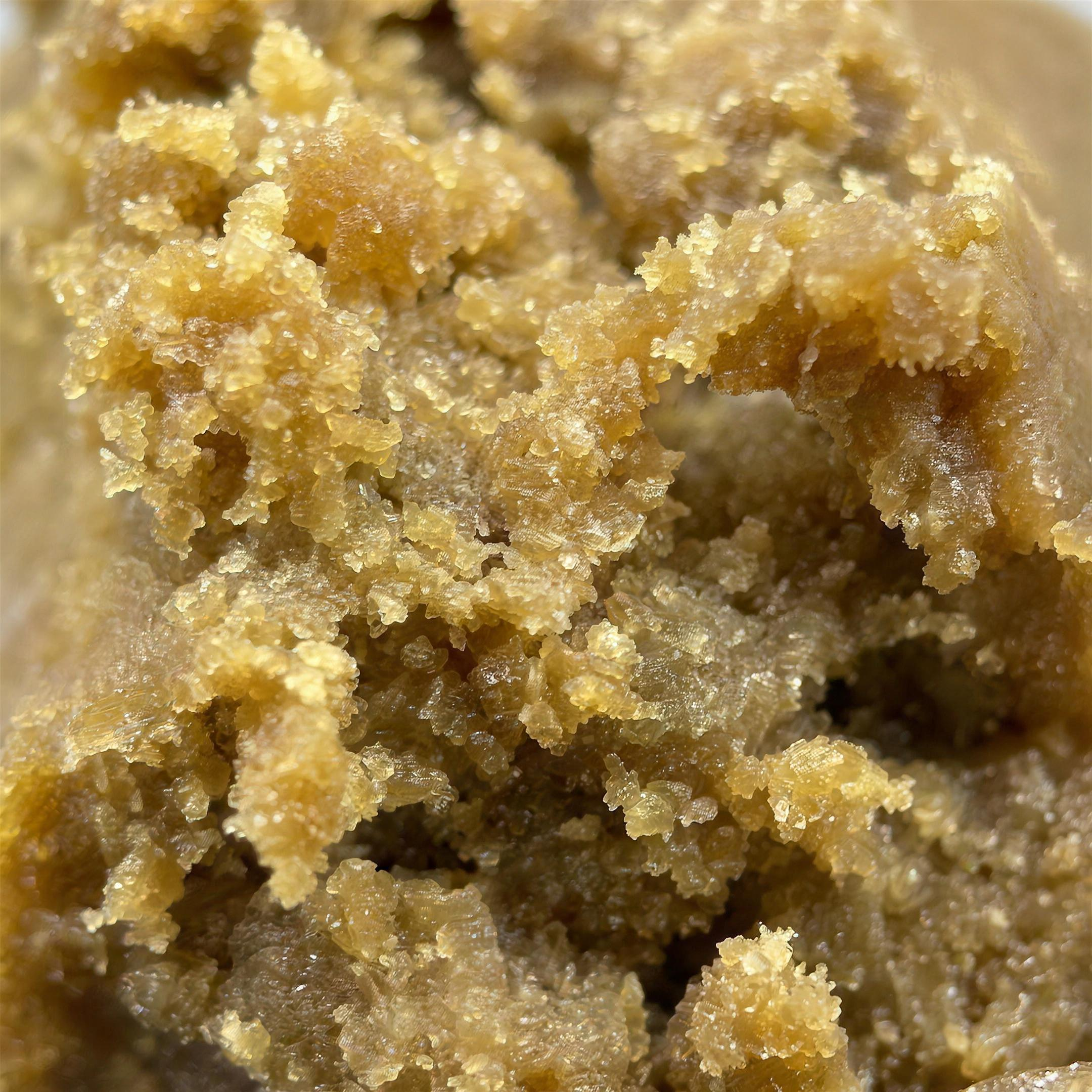 Animal Mintz THCA Hash Makro – Harz & Krümelstruktur | GLAZED®