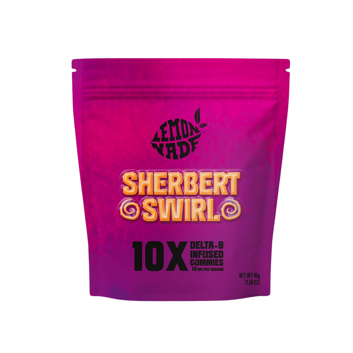 LEMONADE Sherbet Swirl Delta-9 Gummies
