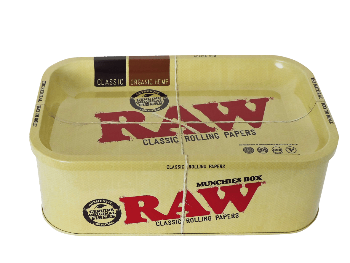 RAW Tin Box with Rolling Tray kaufen | GLAZED®