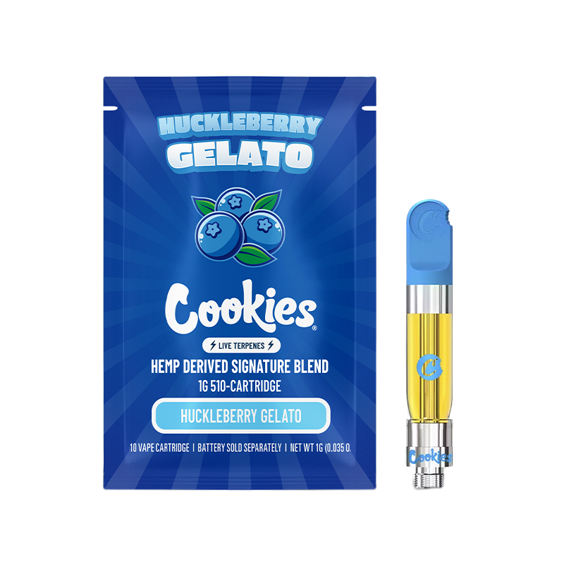 Huckleberry Gelato Cartridge 1ml | COOKIES® x GLAZED®